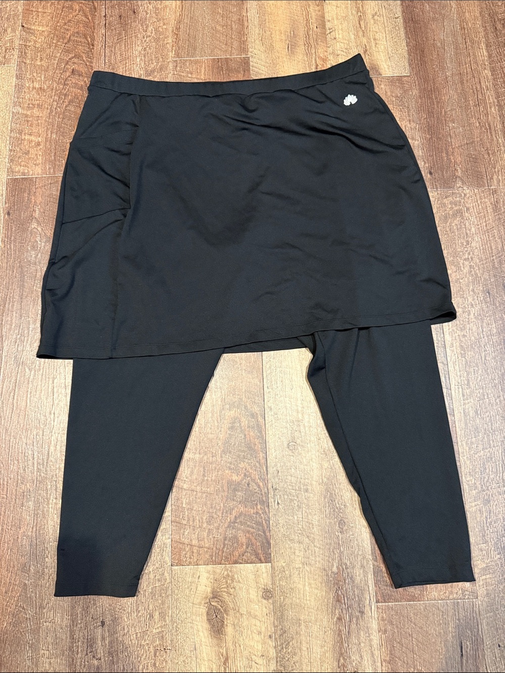 Black Women’s Skirt-Legging Midi - Damage to Tag and Logo, Otherwise Perfect!
